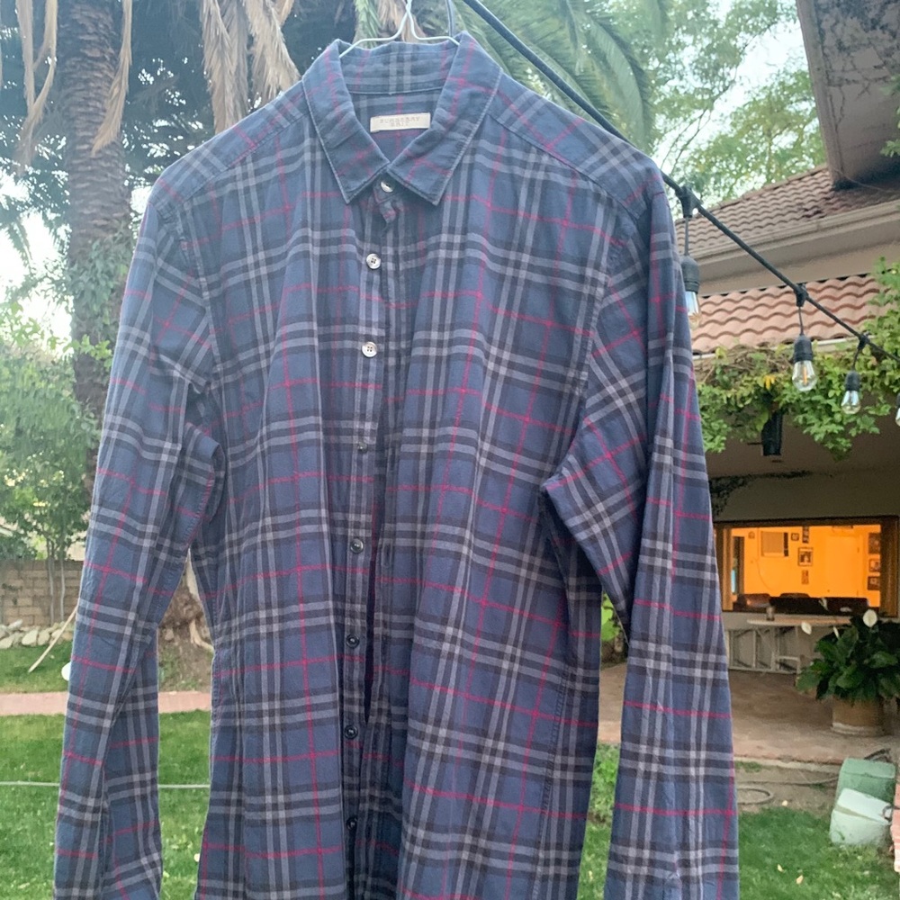 Burberry Brit Men’s Cotton Check Shirt (MEDIUM)